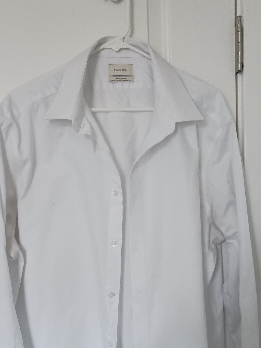 Calvin Klein Men's Classic White Dress Shirt